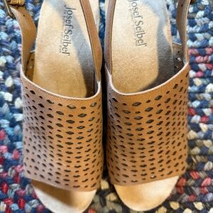 Joseph Seibel open toe leather sandals Womens 8.5